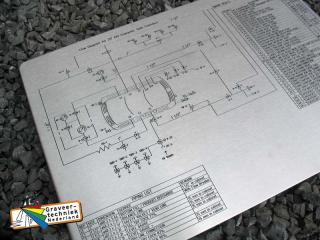 RVS paneel verdiept gegraveerd, zeekwaliteit geschikt voor in de offshore